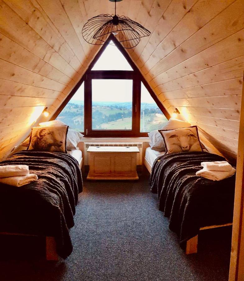 Domki Widokowelove Z Widokiem Na Panorame Tatr - Mountain View Gliczarow Bagian luar foto